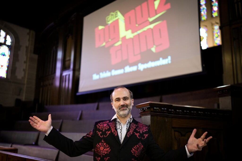 Quizmaster Noah Returns to School